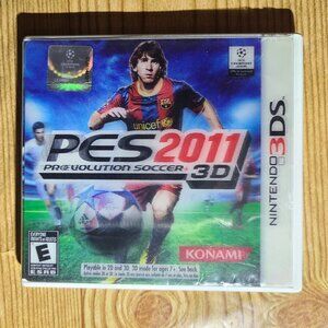 PES 2011 Pro Evolution Soccer 3D Nintendo 3DS game (CIB)
